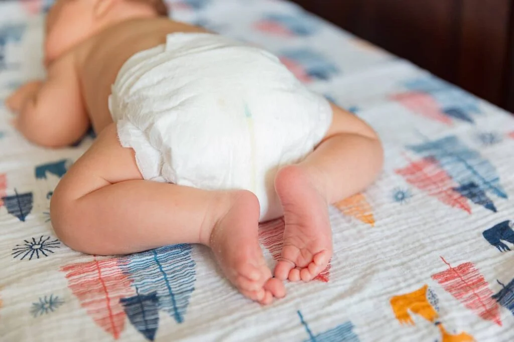 Keeping Baby Still During Diaper Change