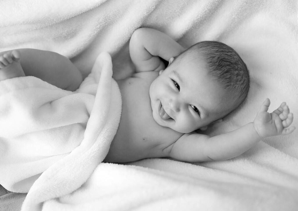 developmental activities for one month old baby